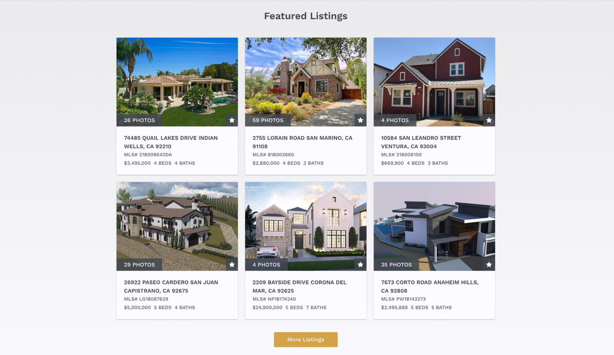 Newbury feat listings button